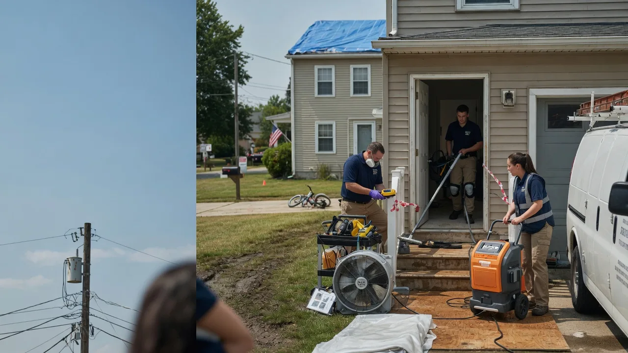 Water Damage Repair in Earl Park, IN near me